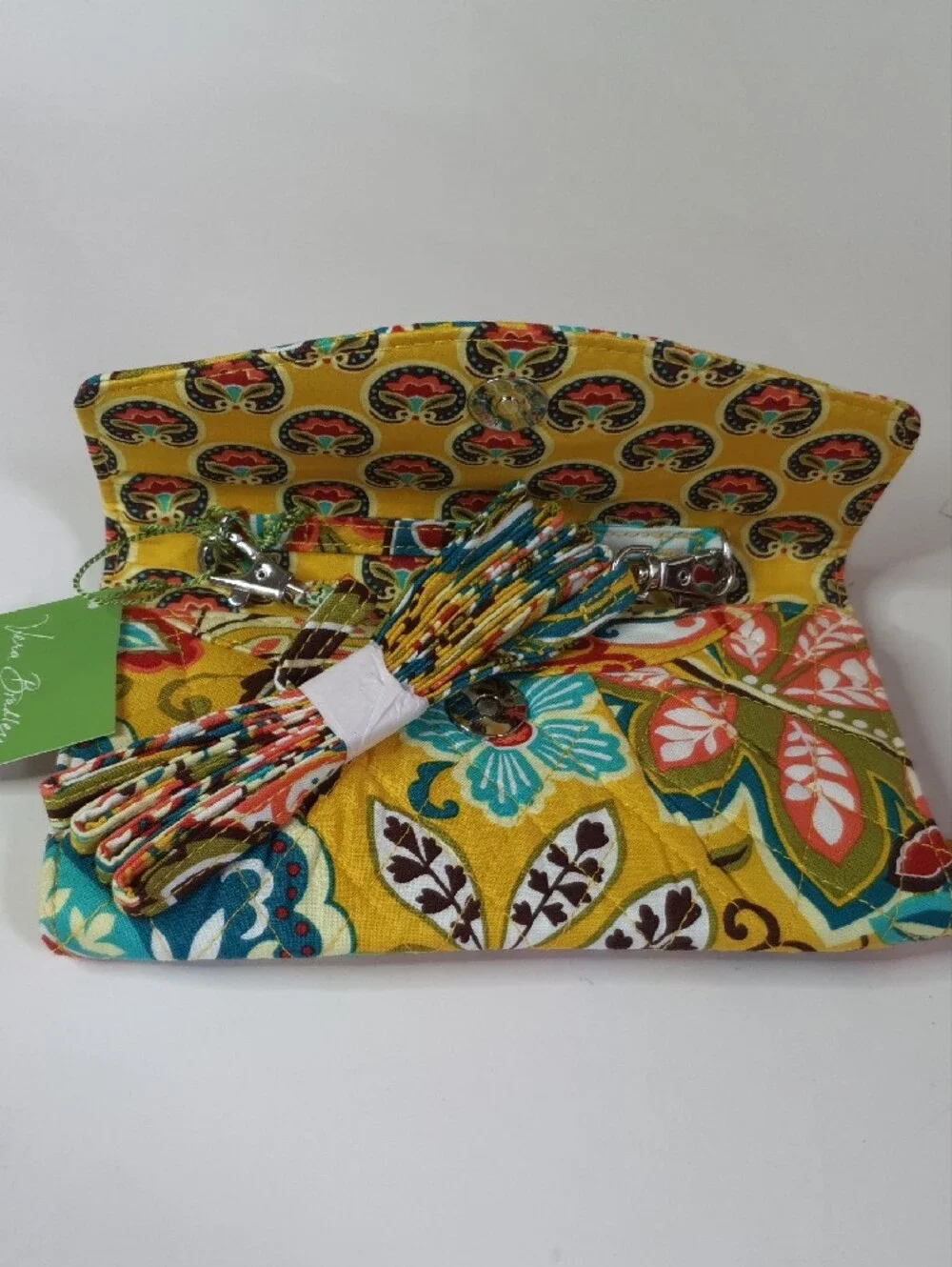 Vera Bradley Provencal Strap Wallet / Clutch NWT - Picture 5 of 9